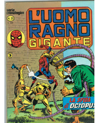 L'Uomo Ragno Gigante Serie Cronologica n. 20 serie cronologica Corn