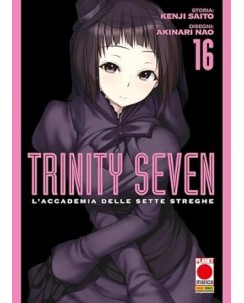 Trinity Seven 16 di K. Saito e A. Nao NUOVO ed. Panini Comics
