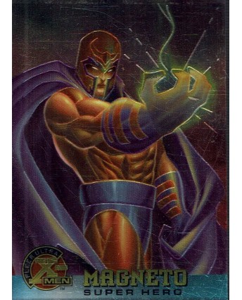 Fleer Ultra X-Men  55 Magneto super nero ed. Marvel Gd47