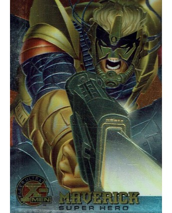 Fleer Ultra X-Men  56 Maverick super hero ed. Marvel Gd47