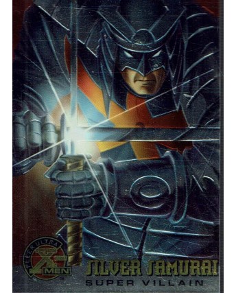 Fleer Ultra X-Men  76 Silver Samurai super villan ed. Marvel Gd47