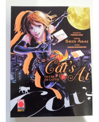 Cat's Ai n. 1 di Tsukasa Hojo, S. Asai * Occhi di Gatto *PlanetManga -30% OTTIMO