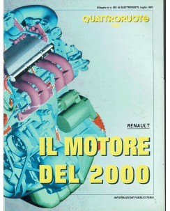 Quattroruote allegato 501 Renault motore del 2000 ed. Domus FF05