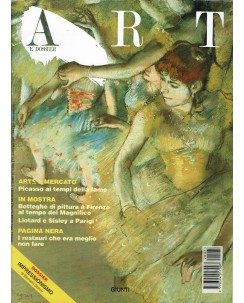 Art e Dossier  73 nov. 1992 Picasso impressionismo Liotard ed. Giunti FF06