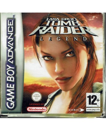 GAME Boy ADVANCE Lara Croft Tomb Rider legend ITA con libretto ed. Eidos B31