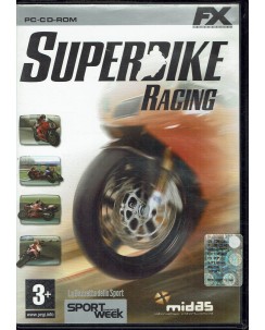 Videogioco PC Superbike racing ITA con libretto ed. Midas B31