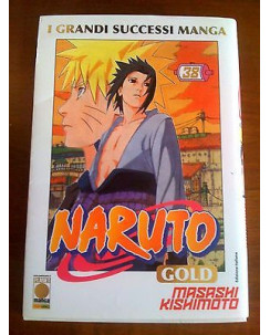Naruto Gold Deluxe n. 38 di Masashi Kishimoto Ed. Panini Comics  Sconto 30%