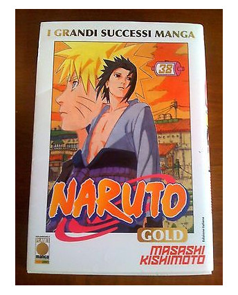 Naruto Gold Deluxe n. 38 di Masashi Kishimoto Ed. Panini Comics  Sconto 30%