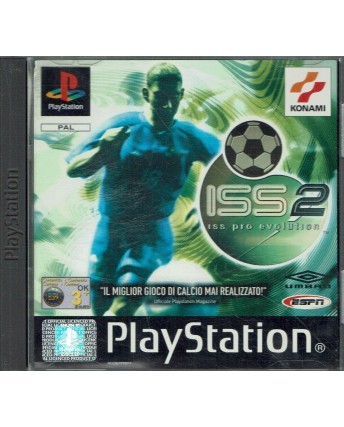 Videogioco Playstation 1 ISS pro evolution 2 ita usato libretto ed. Konami B32