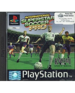 Videogioco Playstation 1 ISS pro ita usato libretto ed. Konami B32