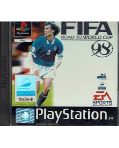 Videogioco Playstation 1 Fifa road to world cup ita usato libretto ed. Ea B32