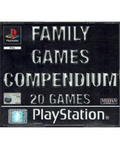 Videogioco Playstation 1 Family games inglese usato libretto ed. Midas B32