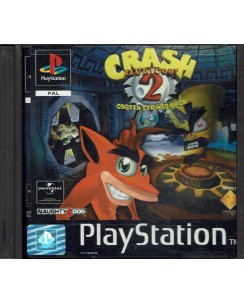 Videogioco Playstation 1 Crash fandicoot 2 ita usato libretto ed. Universal B32