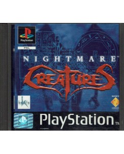 Videogioco Playstation 1 Nightmare creatures ita usato libretto ed. Sony B32
