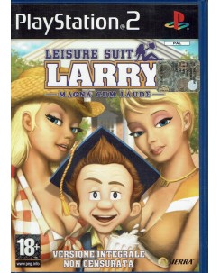 Videogioco Playstation 2 Leisure suit Larry ita usato libretto ed. Sierra B32
