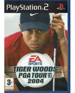 Videogioco Playstation 2 Tiger Woods PGA Tour inglese usato libretto ed. Ea B32