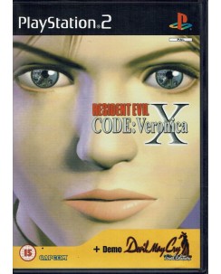 Videogioco Playstation 2 Resident Evil code X ita usato libretto ed. Capcom B32