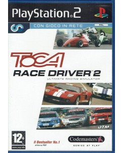 Videogioco Playstation 2 Toca race driver 2 ita usato libr. ed. Codemaster B32