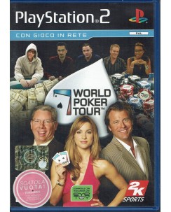 Videogioco Playstation 2 World poker tour ita usato libretto ed. 2K Sport B32