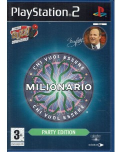 Videogioco Playstation 2 Milionario party edition ita usato libr. ed. Eidos B32