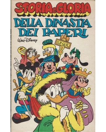 Storia e gloria della dinastia dei paperi di Walt Disney ed. Mondadori BO