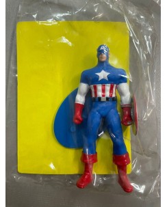 Marvel heroes extended view Capitan America mini figure 6 cm NUOVO Gd53