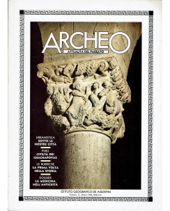 Archeo  13 anno '86 la medicina nell'antichità ed. De Agostini FF01