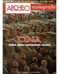 Archeo monografie   2 '97 Cina terra imperatori celesti ed. De Agostini FF01