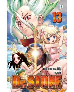Dr. Stone 13 di R. Inagaki e Boichi ed. Star Comics NUOVO