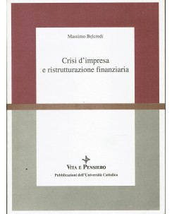 Massimo Belcredi : crisi impresa ed. Vita e Pensiero A48