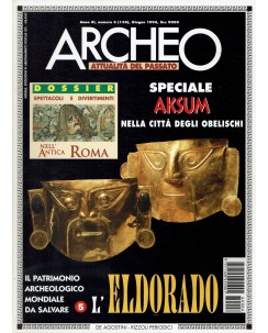Archeo n. 136 anno '96 spettacoli divertimenti antica Roma ed. De Agostini FF05