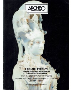 Archeo Dossier  29 Alessandra M. Vaccaro : colori perduti ed. De Agostini FF09