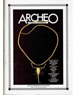 Archeo   9 anno '85 la Sardegna nuragica ed. De Agostini FF01