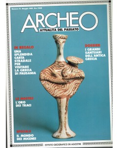 Archeo n.  51 anno '89 i grandi santuari dell'antica Grecia ed. De Agostini FF03