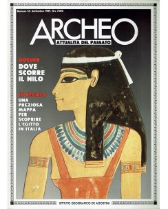 Archeo n.  55 anno '89 dove scorre il Nilo ed. De Agostini FF03