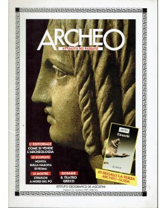 Archeo  23 anno '87 il teatro greco ed. De Agostini FF01