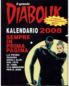 Il grande Diabolik Kalendario 2008 ed. Bonelli BO10