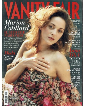 Vanity Fair 38 sett. 2010 Marion Cotillard Anna Oxa ed. Condè Nast R14