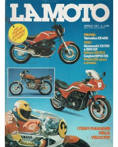 La moto  4 apr. 1983 Yamaha XS400 Kawasaki ZX750 ed. Conti R11
