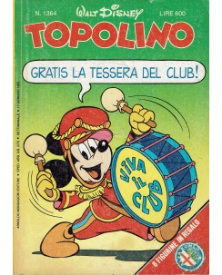 Topolino n.1364 ed. Walt Disney Mondadori