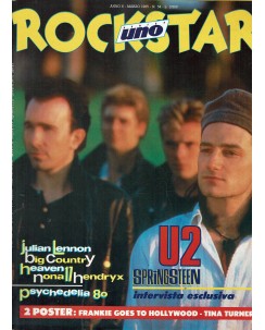 Rockstar 54 mar. 1985 Julian Lennon Springsteen ed. Actual Media R14