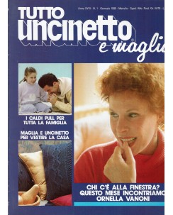 Tutto uncinetto e maglia   1 gen. 1990 Ornella Vanoni ed. Tutto Uncinetto R14