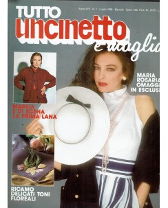 Tutto uncinetto e maglia   7 lugl. 1989 Maria Rosaria ed. Tutto Uncinetto R15