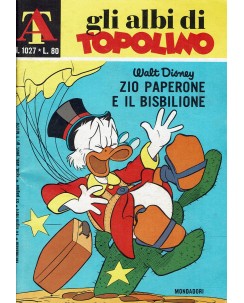 Gli albi di Topolino 1027 Zio Paperone e bisbilione ed. Mondadori BO09