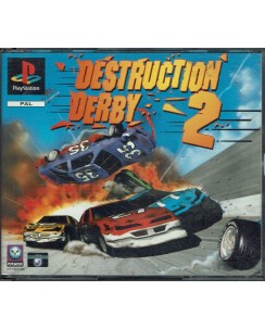 Videogioco Playstation 1 Destruction derby 2 ita usato libretto ed. Psygnosi B32