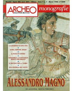 Archeo monografie   1 '96 Alessandro Magno ed. De Agostini FF01