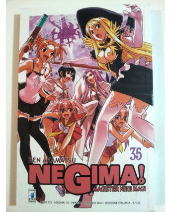 NeGima! Magister Negi Magi di Ken Akamatsu N.35 Star Comics -10% * NUOVO! *
