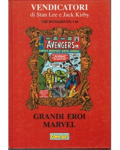 Grandi Eroi Marvel  4 Vendicatori 1/10 CARTONATO ed. Comic Art FU24
