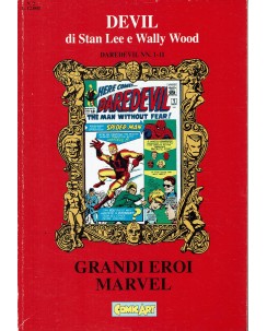 Grandi Eroi Marvel  2 Daredevil 1/11 di Lee e Wood BROSSURATO ed. Comic Art FU24