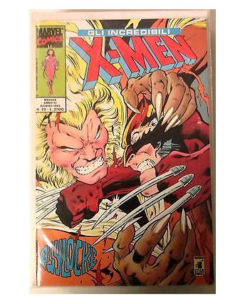 Gli Incredibili X Men n. 23 - Edizioni Star Comics (Wolverine)